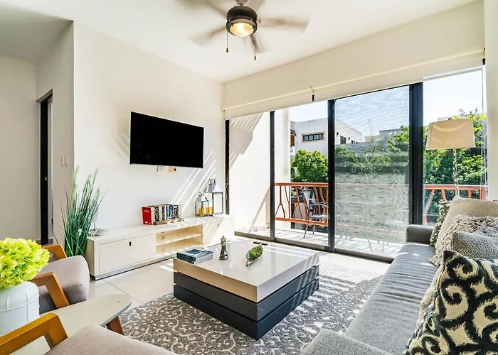 Modern Penthouse With Jacuzzi In Tulum, 2 Bedrooms *
