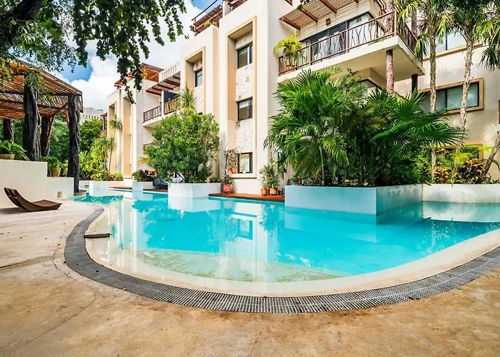 Apartment Modern Penthouse With Jacuzzi In Tulum, 2 Bedrooms